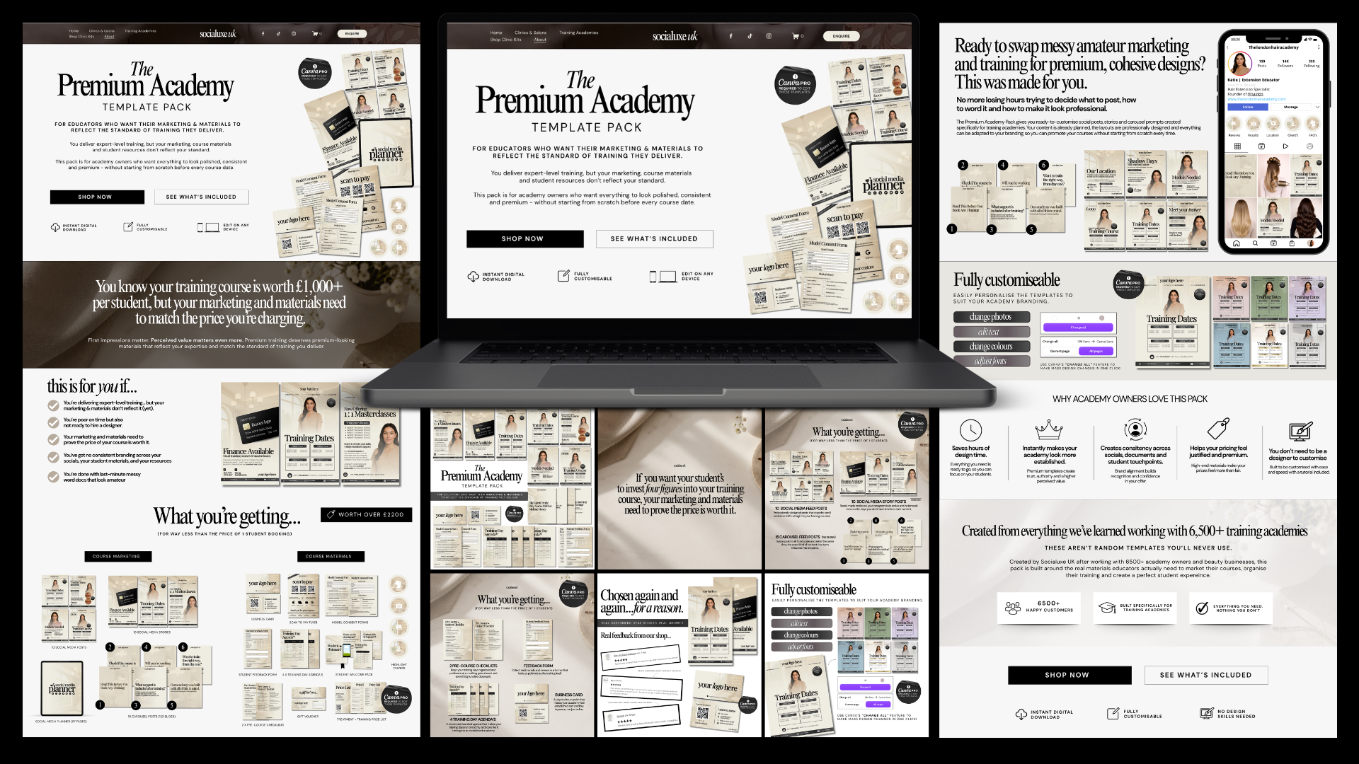 Digital Products & Shop Design