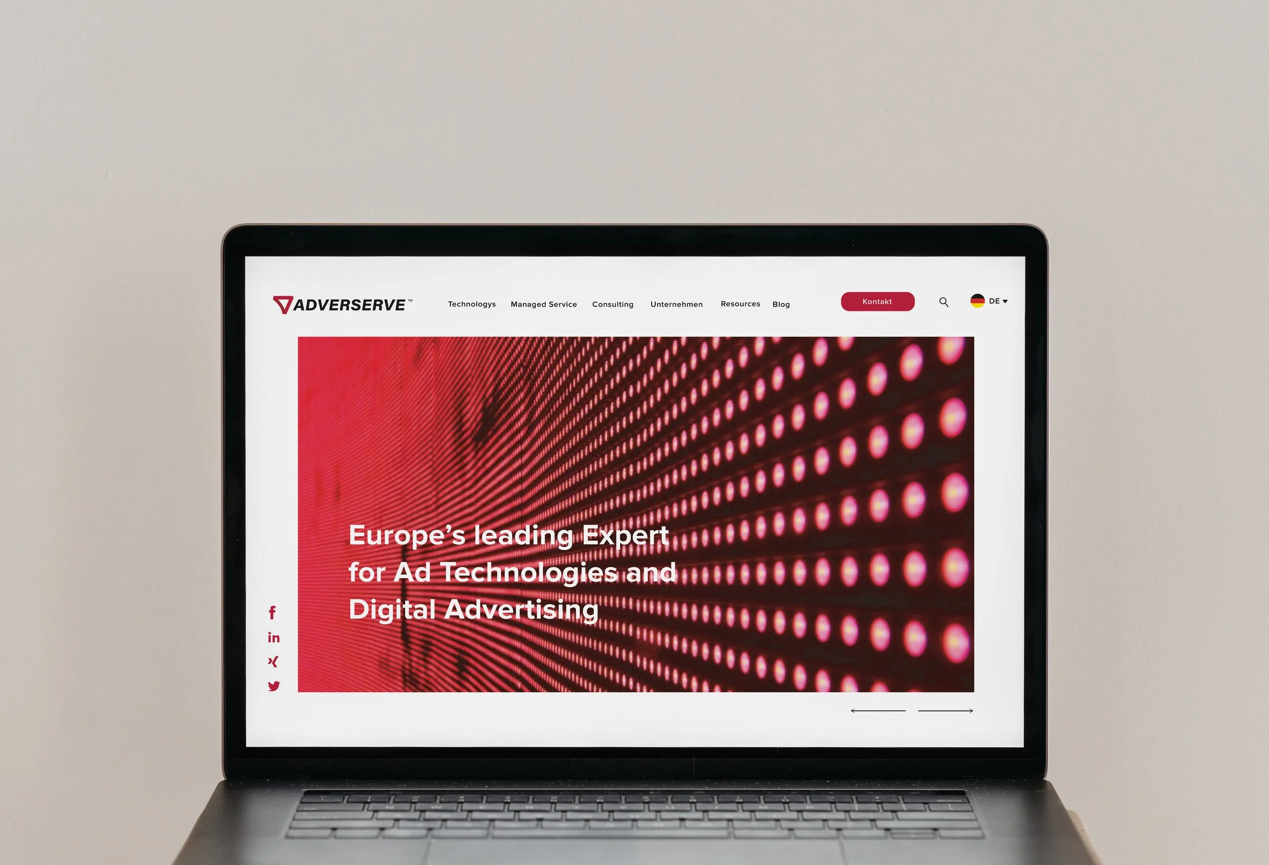 ADVERSERVE — Logo & Rebranding