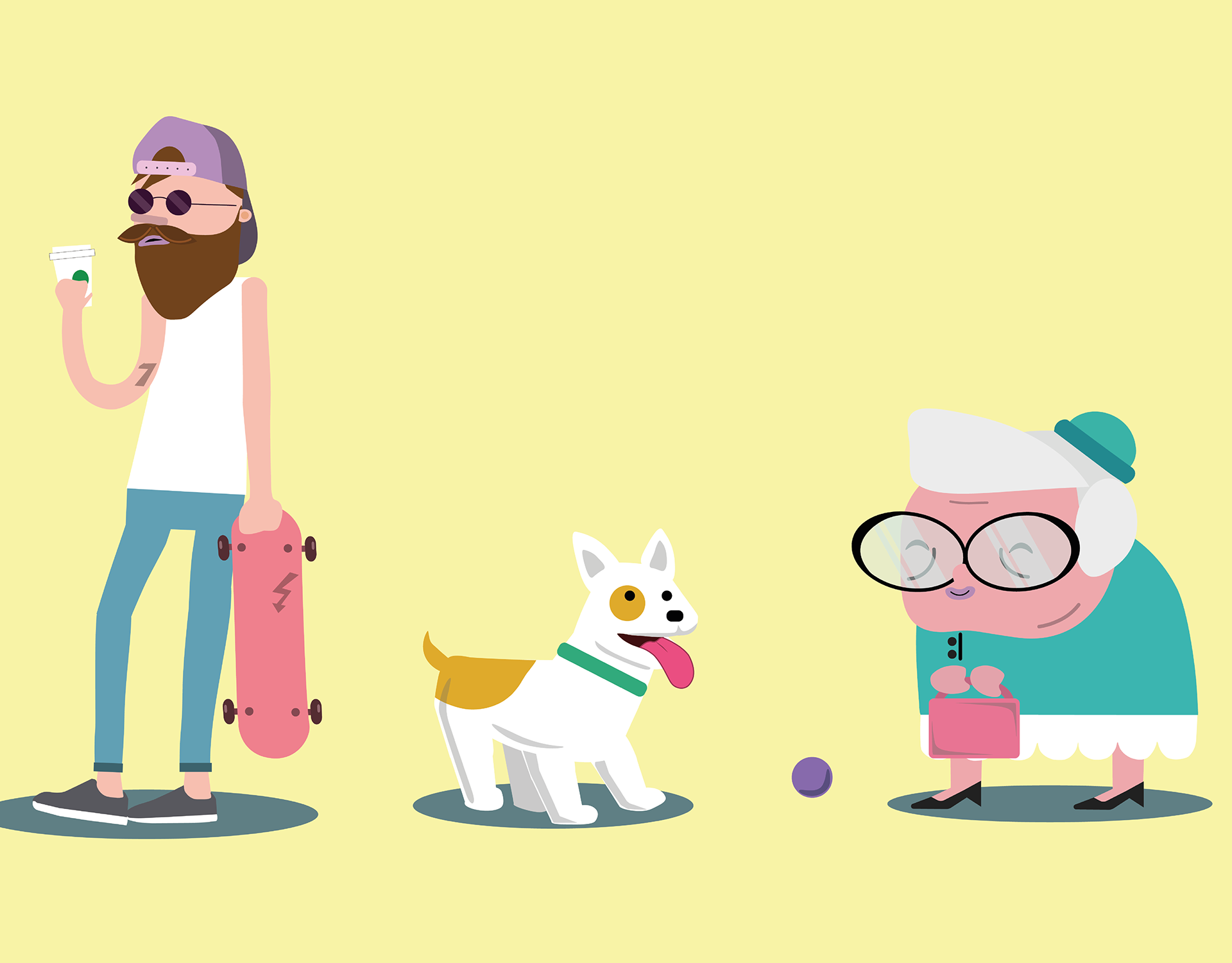 People in my Neighbourhood— Illustration & Animation