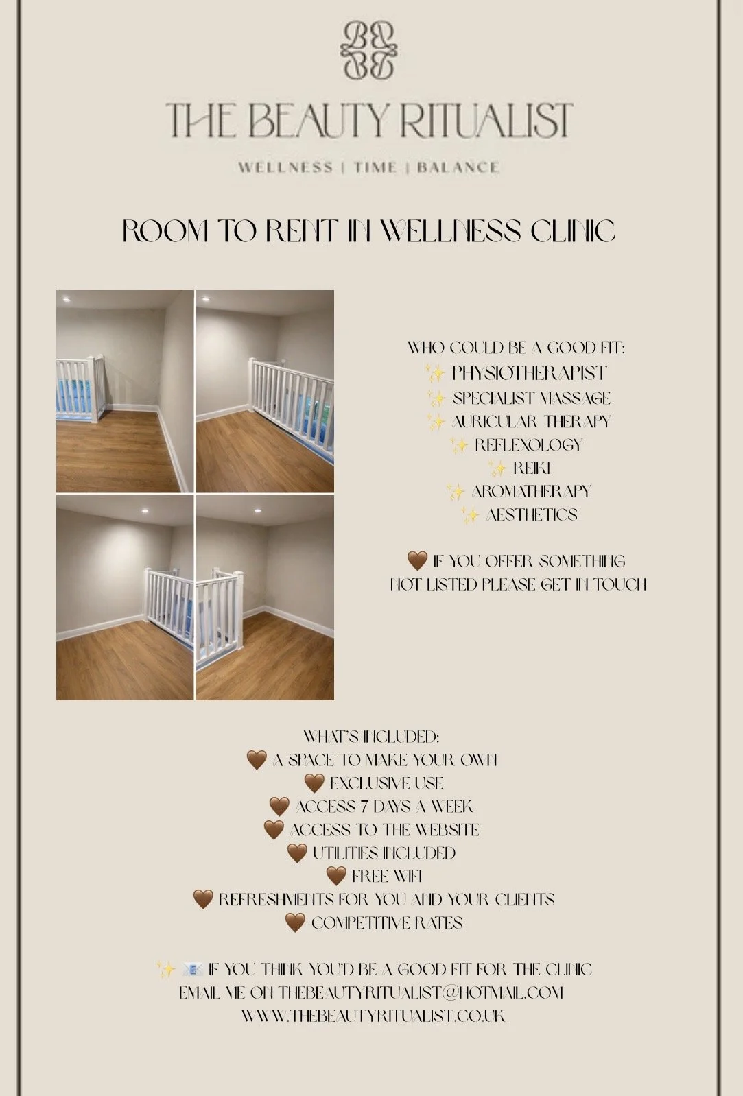 Room Rental Advert Live