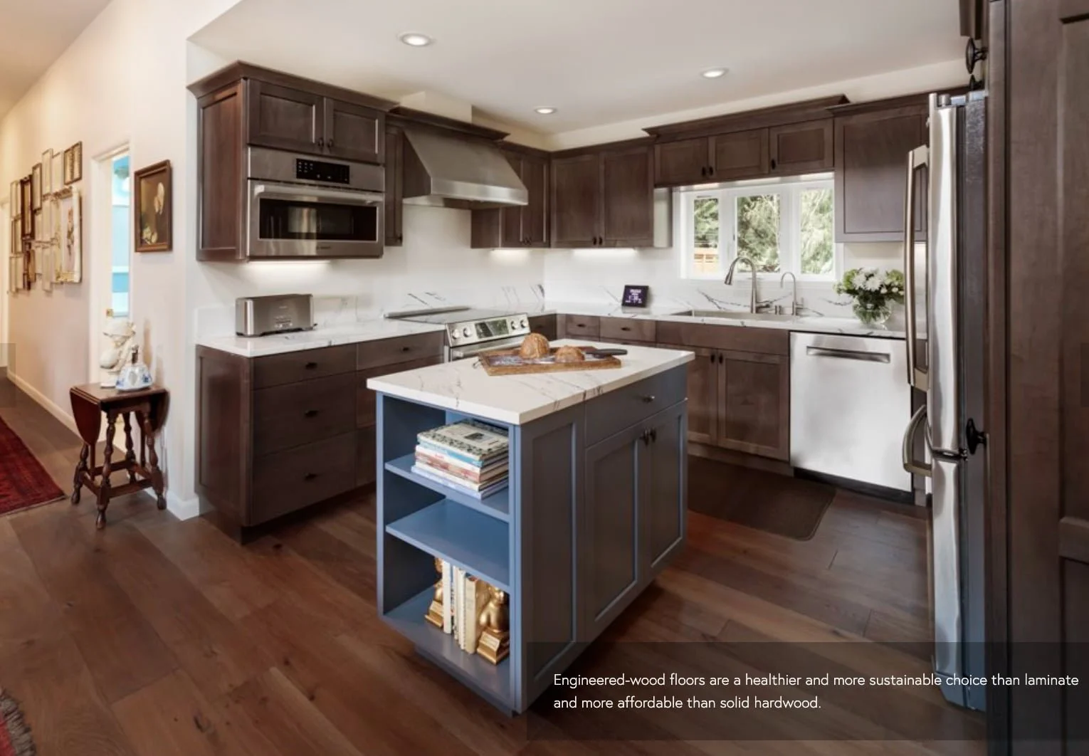 Another beautiful kitchen provided by A1DesignBuild.