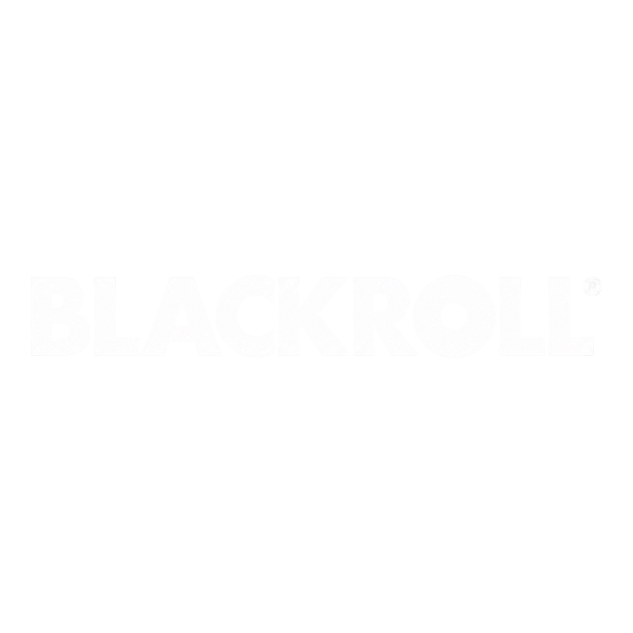 Blackroll logo with bold white text on a black background.