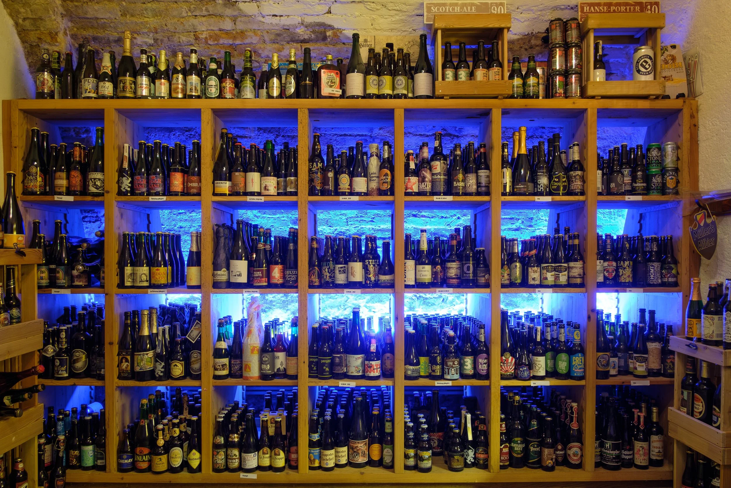 Verkostung XXL: Jahrgangsbierkeller Bottle-Party