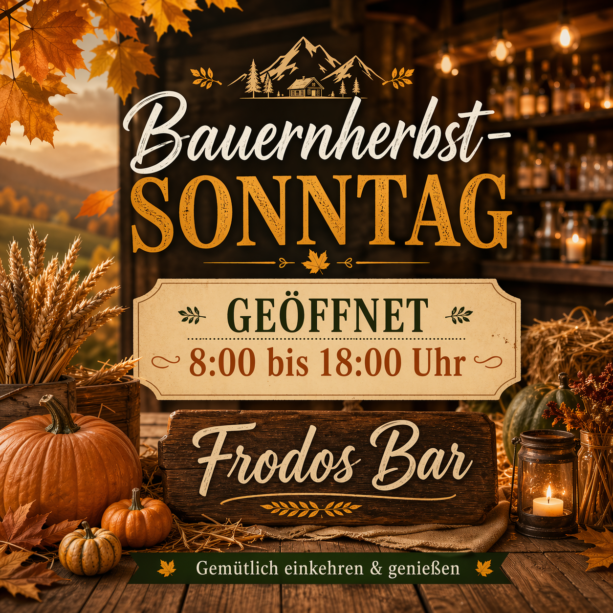 Bauernherbst Sunday