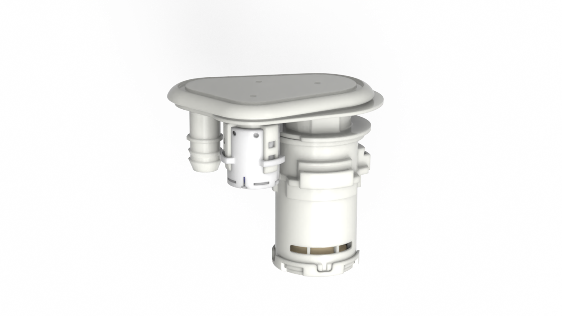 A white medical robotic surgical instrument labeled as da Vinci Surgical System, designed for minimally invasive surgeries.