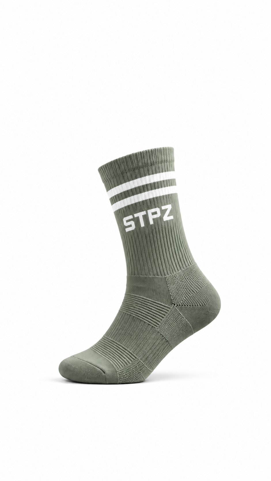 Sage Green STPZ Athletic Sock.png