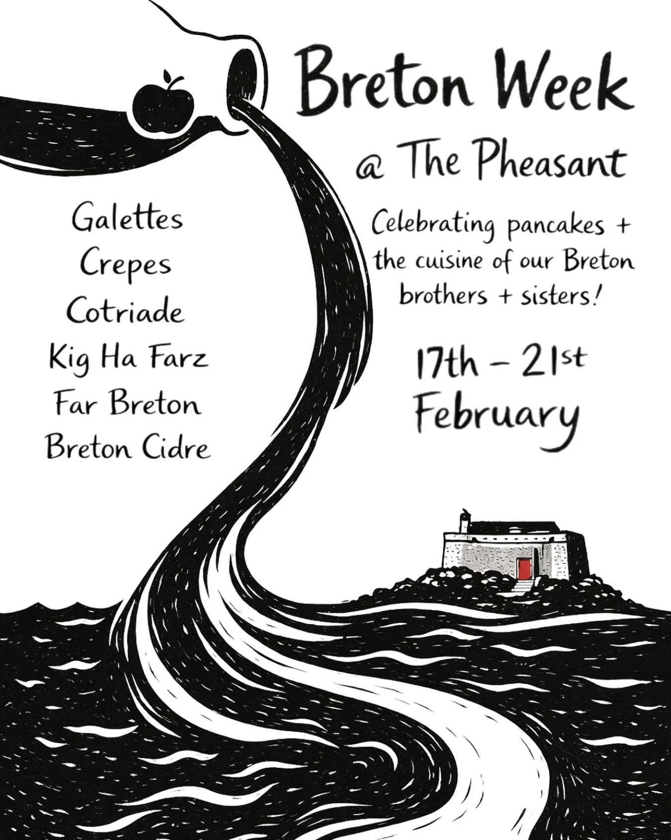 Pancake day is upon us on the 17th February. With cr&ecirc;pes at the heart of Breton cuisine we felt it a great opportunity to celebrate the food of our brothers from Brittany. Cornwall and Brittany share deep, centuries-old connections hailing back