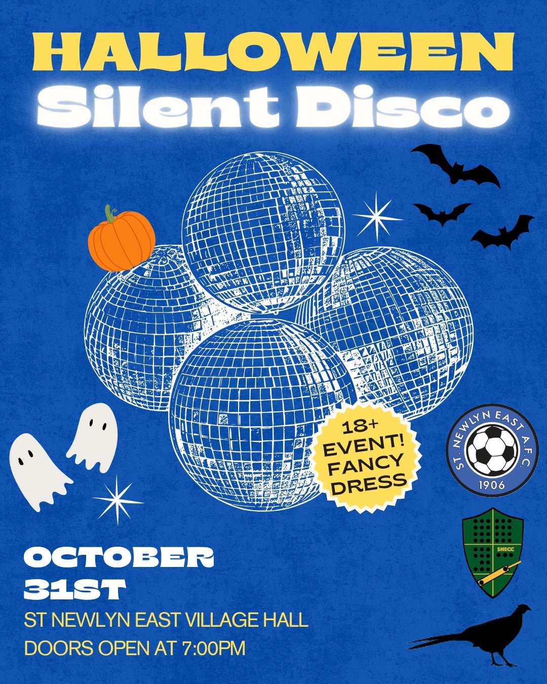 Halloween Silent Disco at The Village Hall