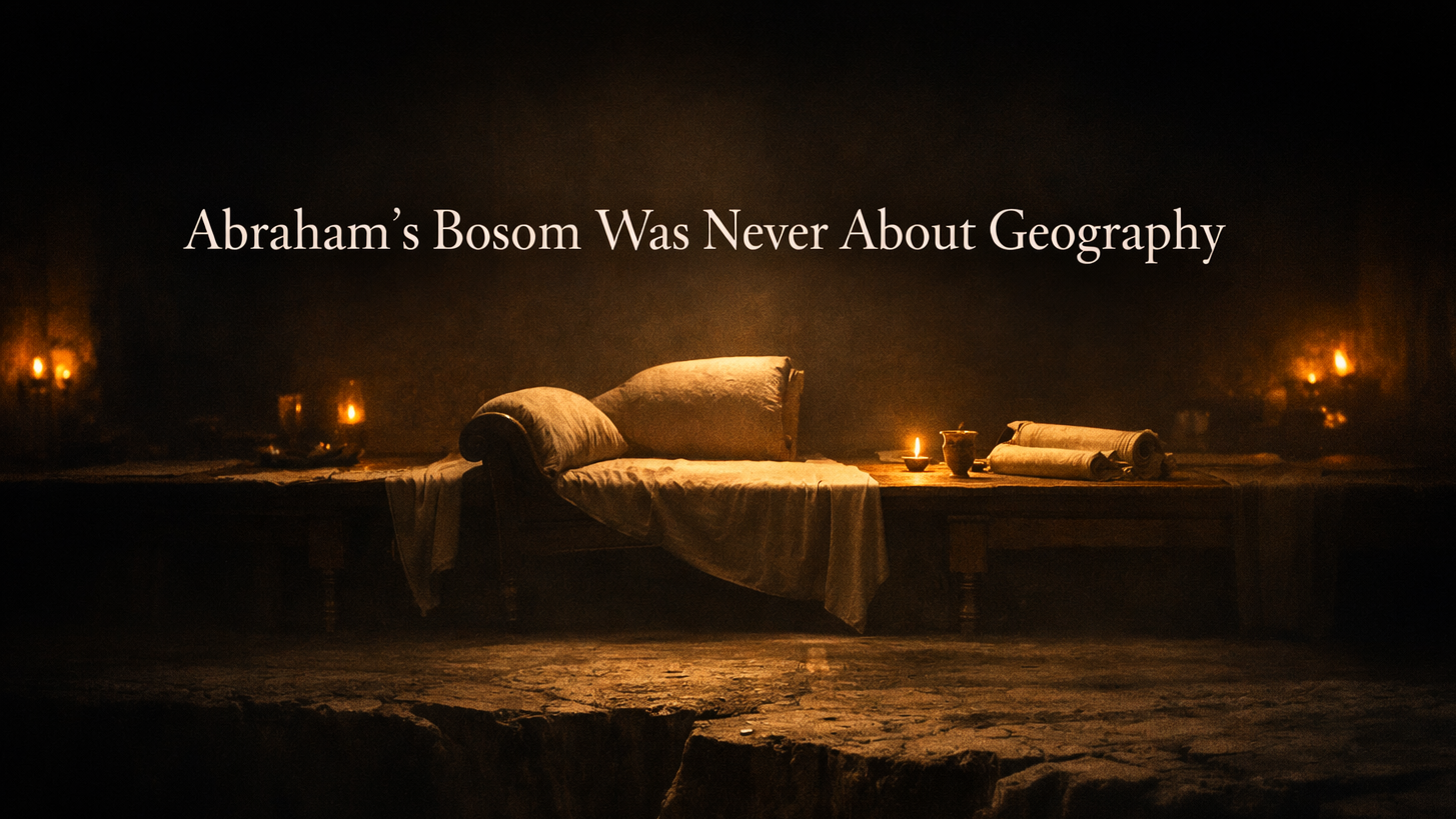 Abraham’s Bosom Was Never About Geography