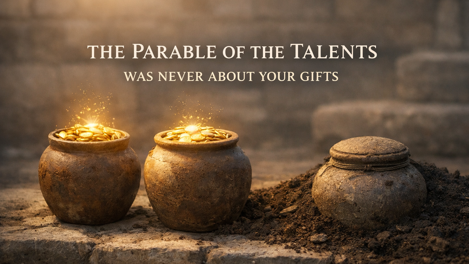 The Parable of the Talents Was Never About Your Gifts