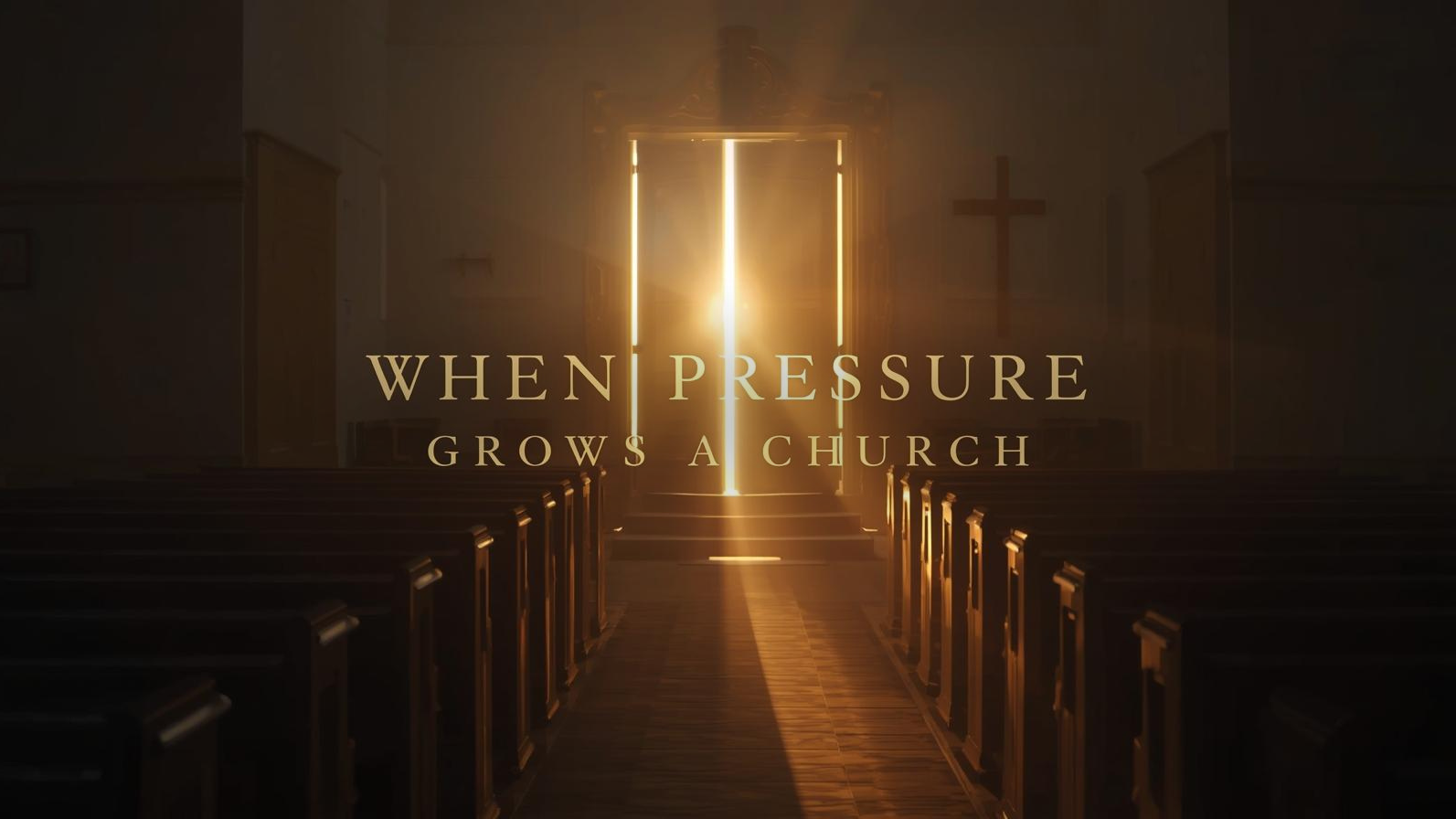 When Pressure Grows a Church - And Why That Isn’t Always Health