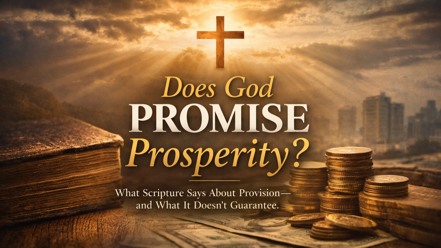 Does God Promise Prosperity?