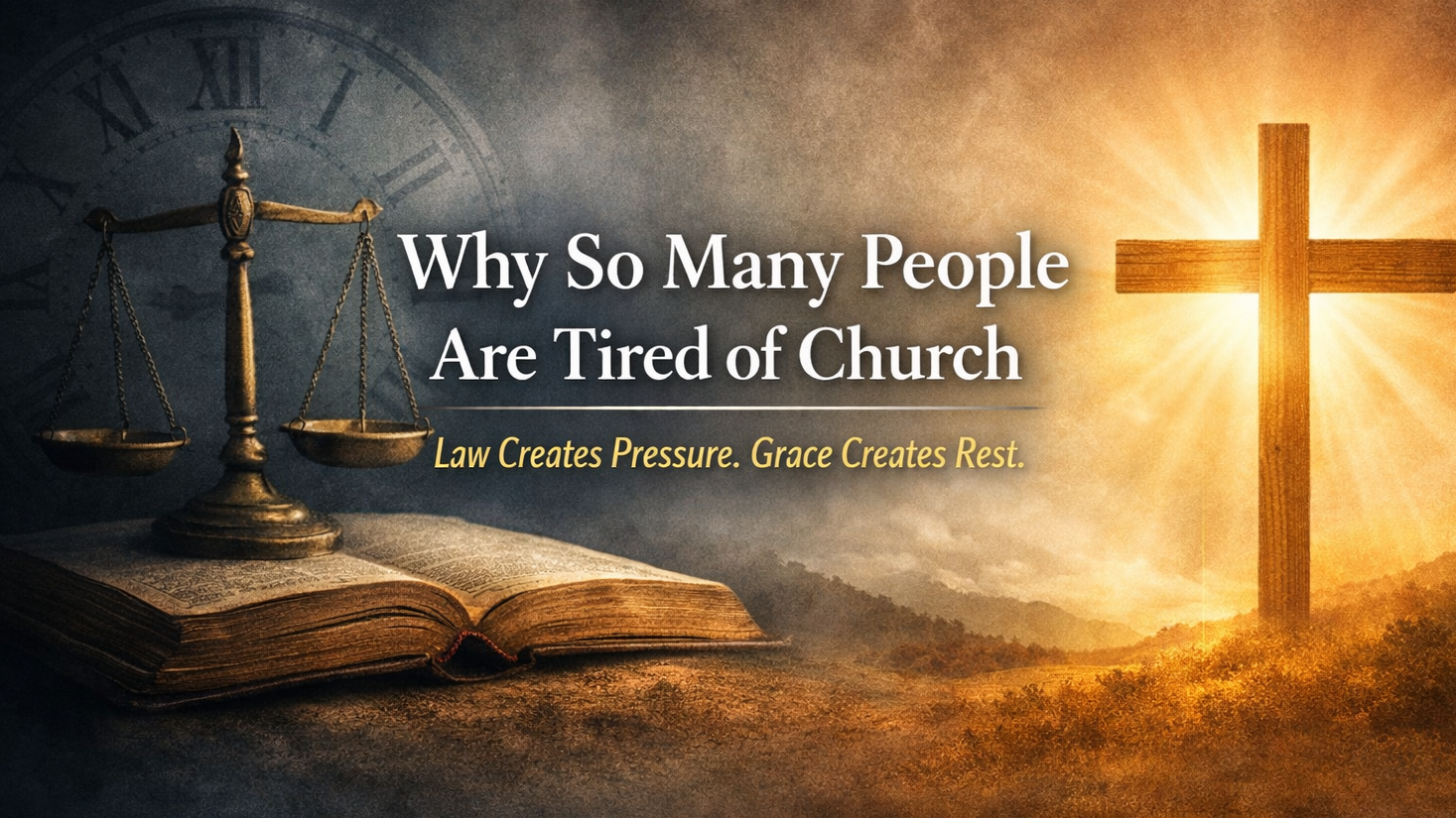 Why So Many People Are Tired of Church