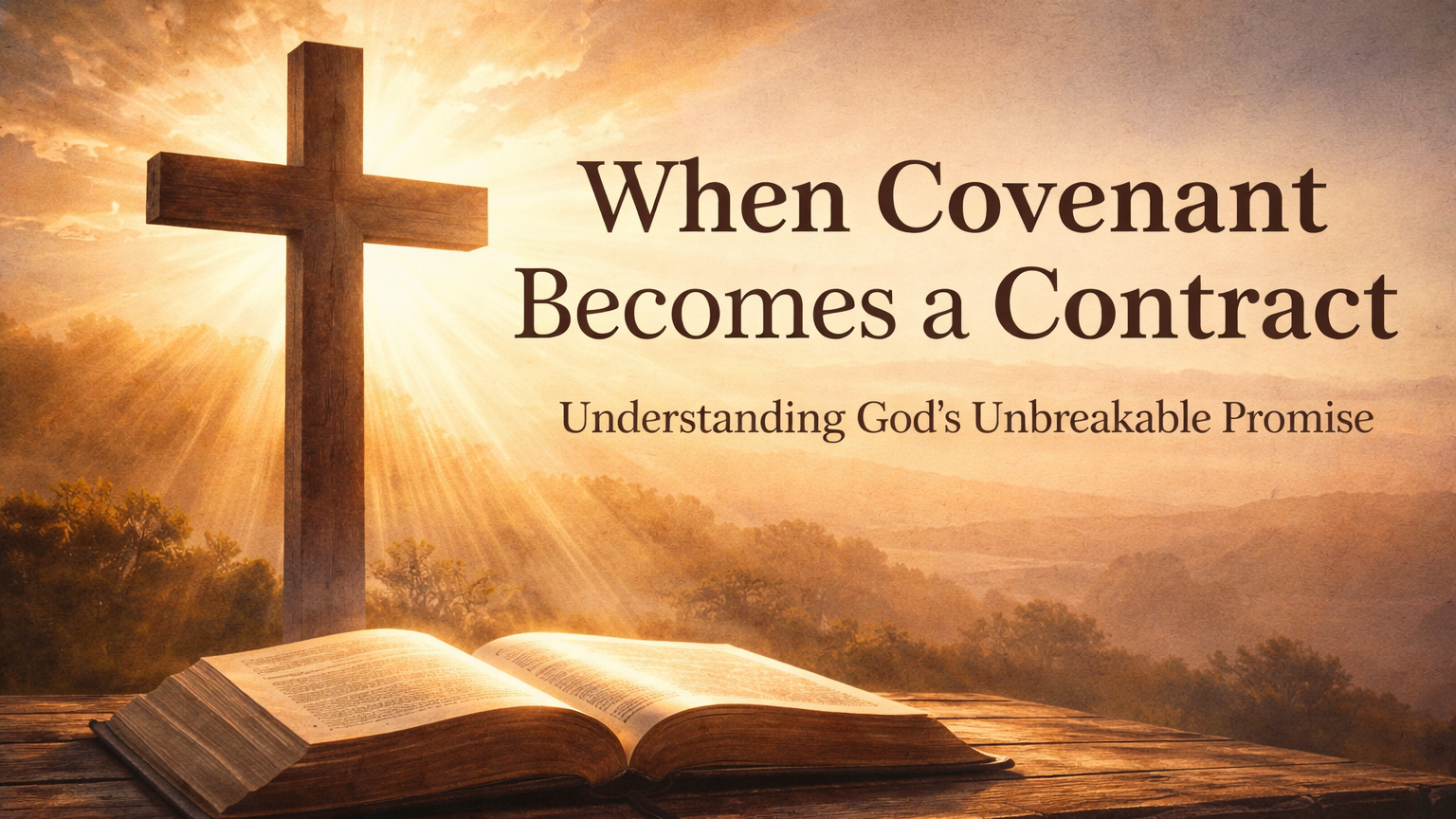 When Covenant Becomes a Contract