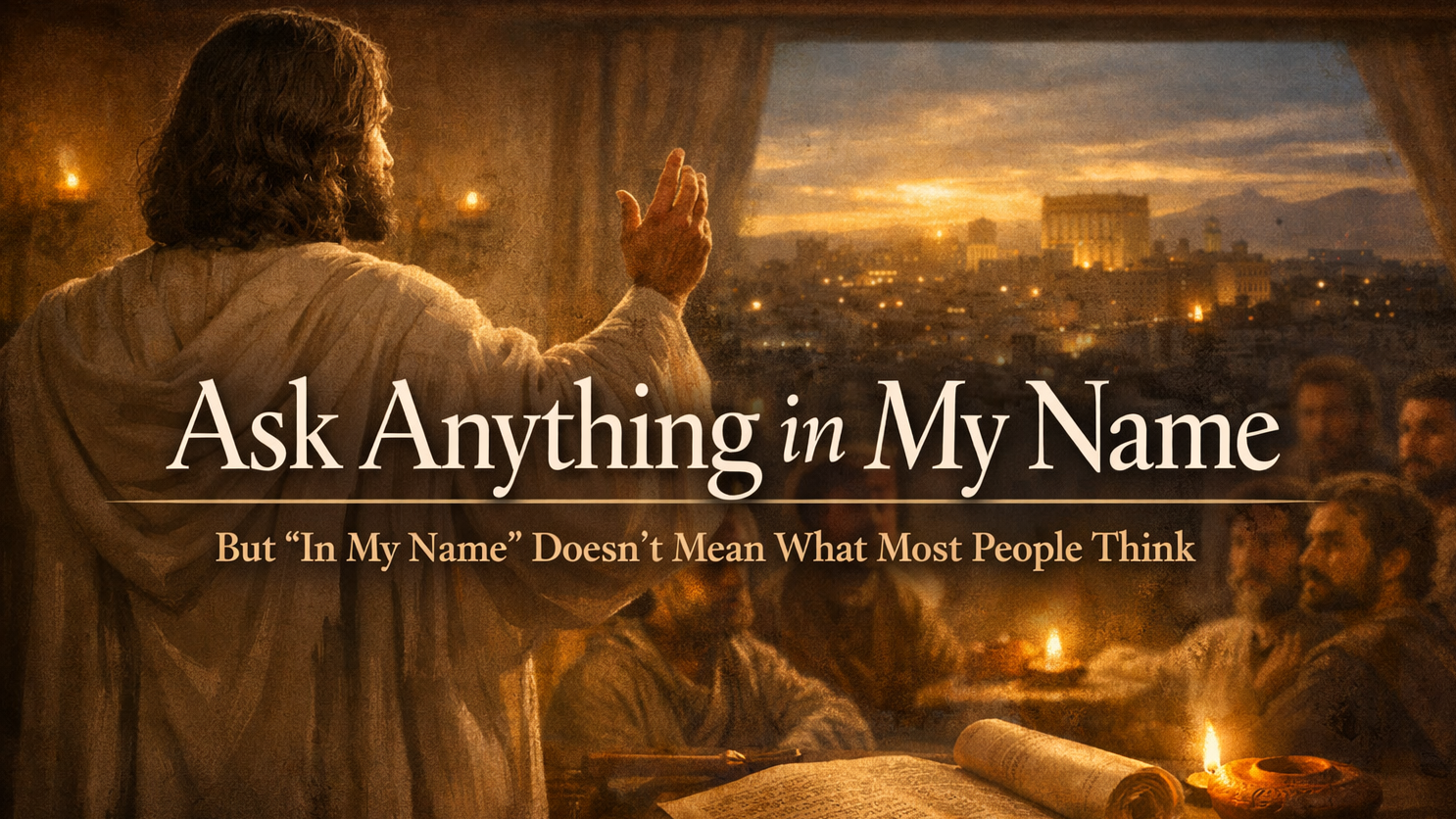 Ask Anything in My Name