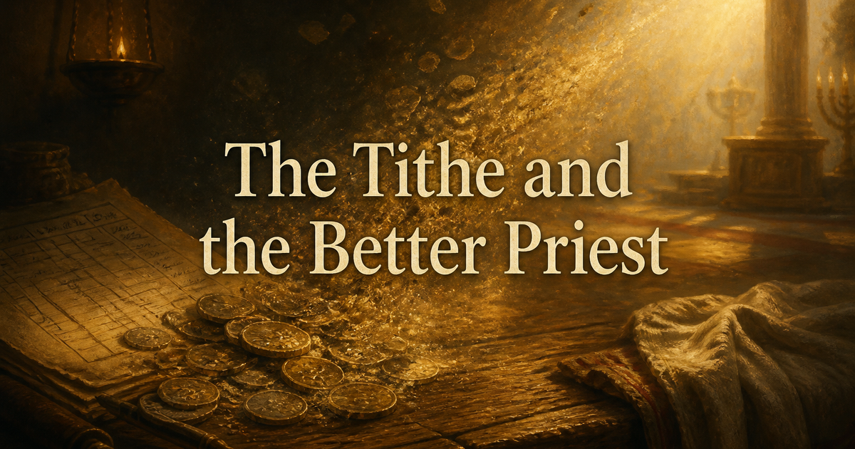The Tithe and the Better Priest
