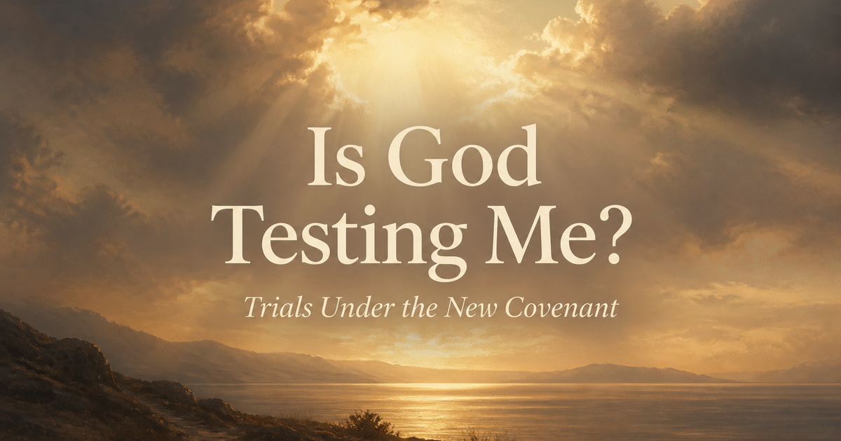 Is God Testing Me?