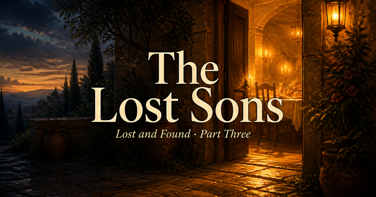 The Lost Sons Was Never About the Prodigal