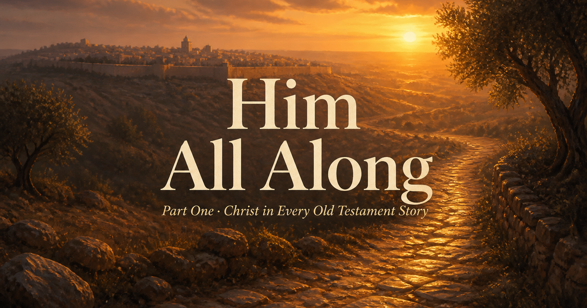 The Old Testament Was Never About You