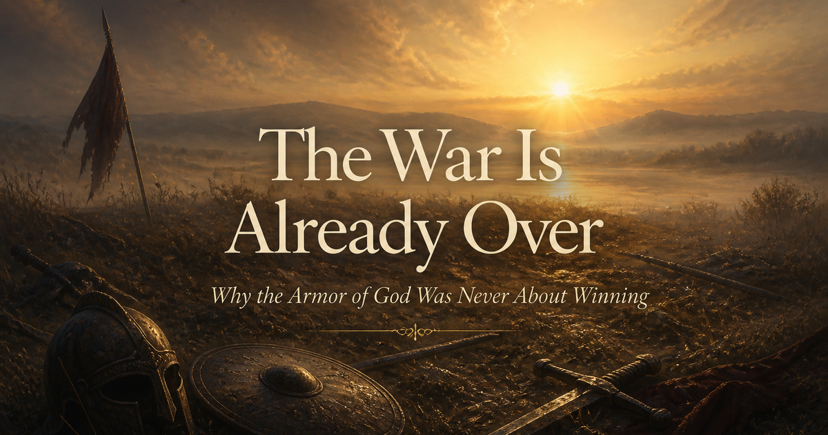 The War Is Already Over