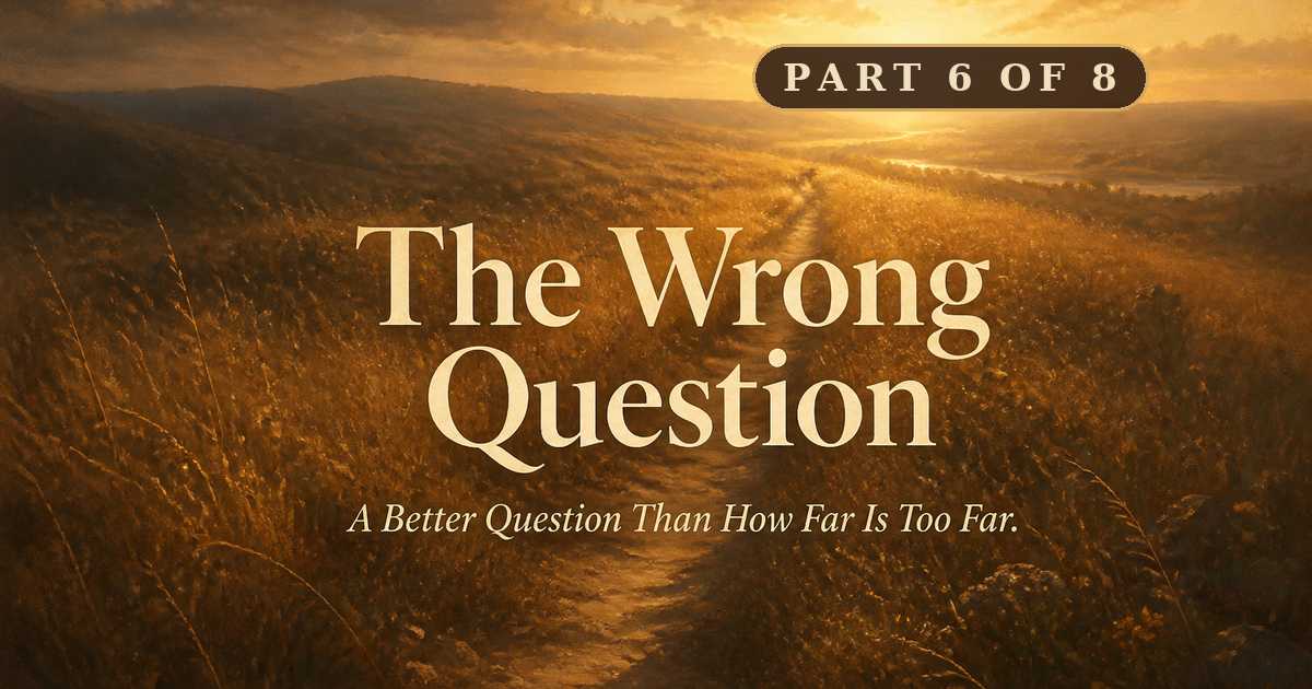 The Wrong Question