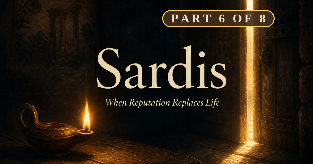Sardis – When Reputation Replaces Life