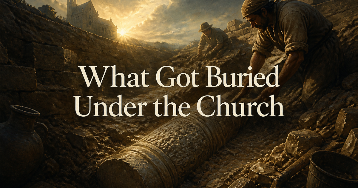 What Got Buried Under the Church