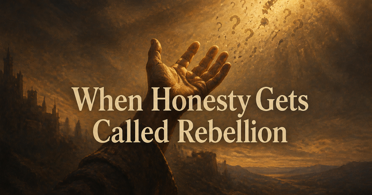 When Honesty Gets Called Rebellion