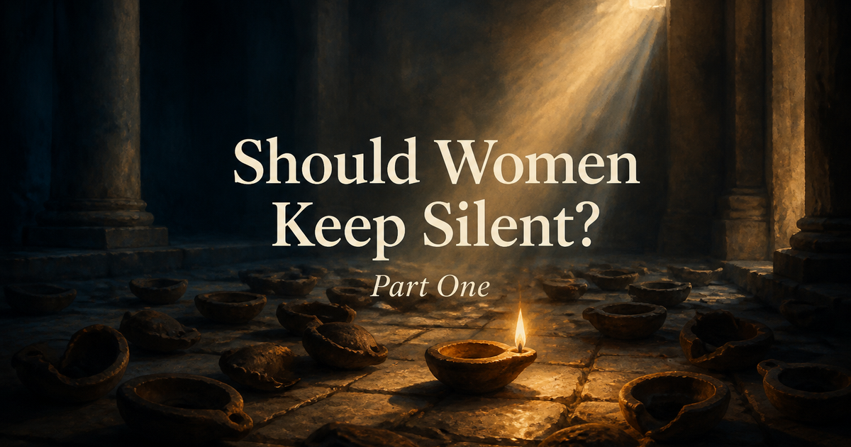 Should Women Keep Silent?