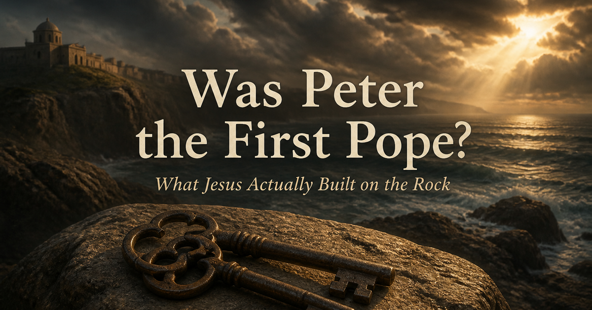 Was Peter the First Pope?