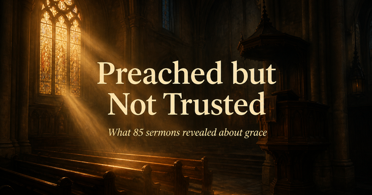 Preached but Not Trusted