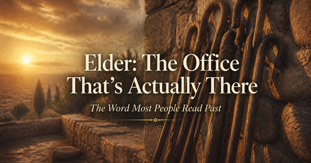 Elder: The Office That's Actually There