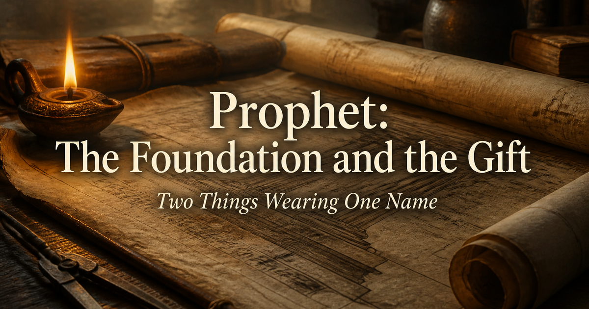 Prophet: The Foundation and the Gift