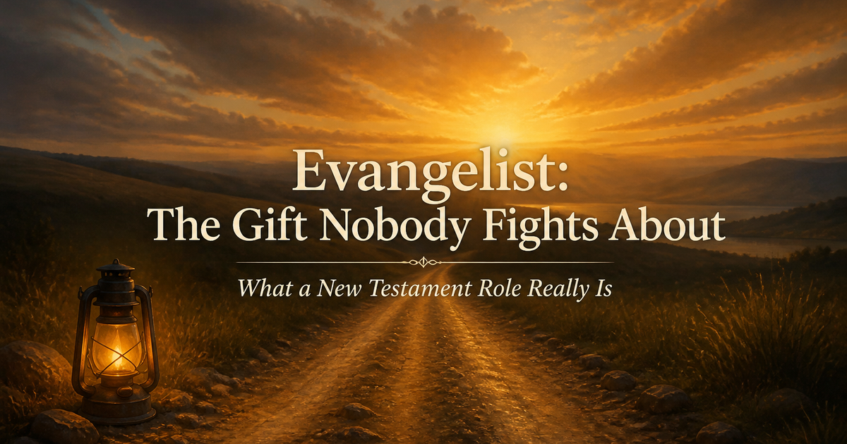 Evangelist: The Gift Nobody Fights About