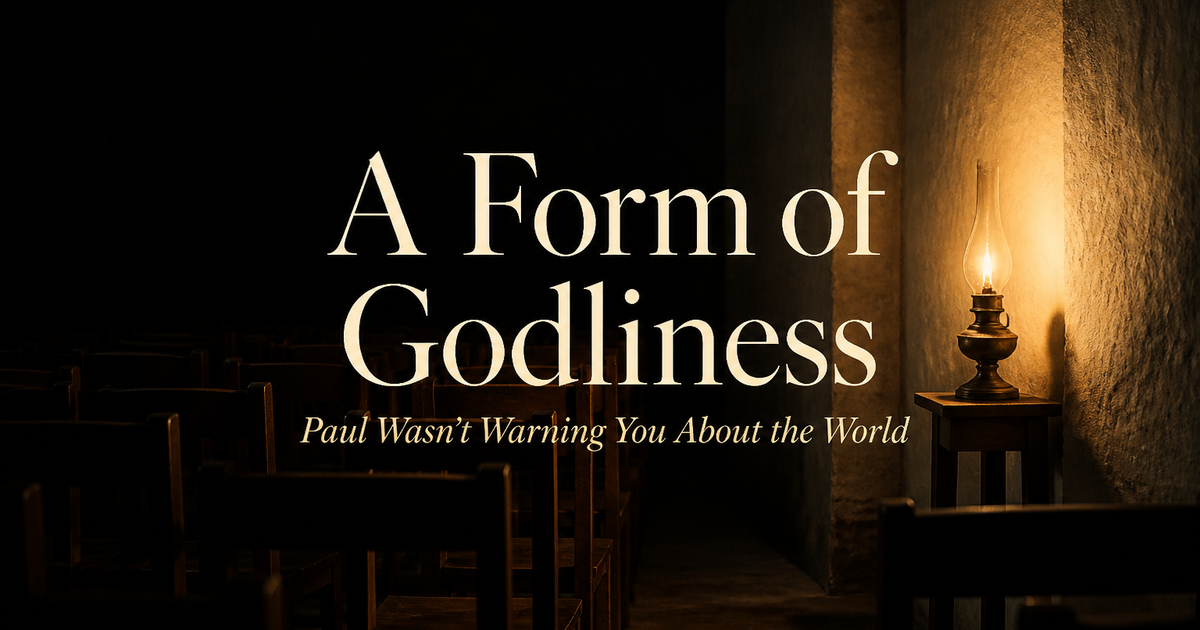 A Form of Godliness