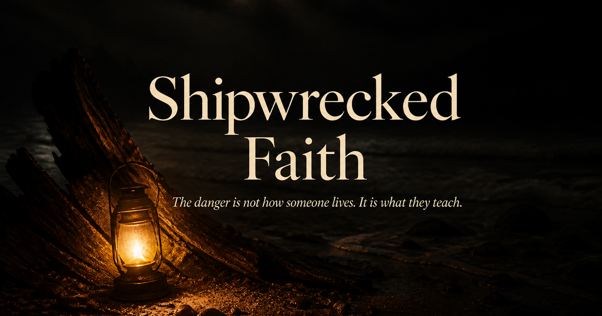 Shipwrecked Faith