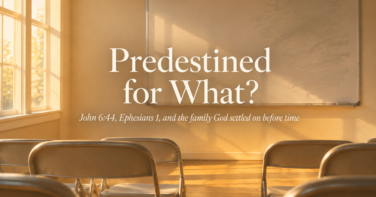 Predestined for What?