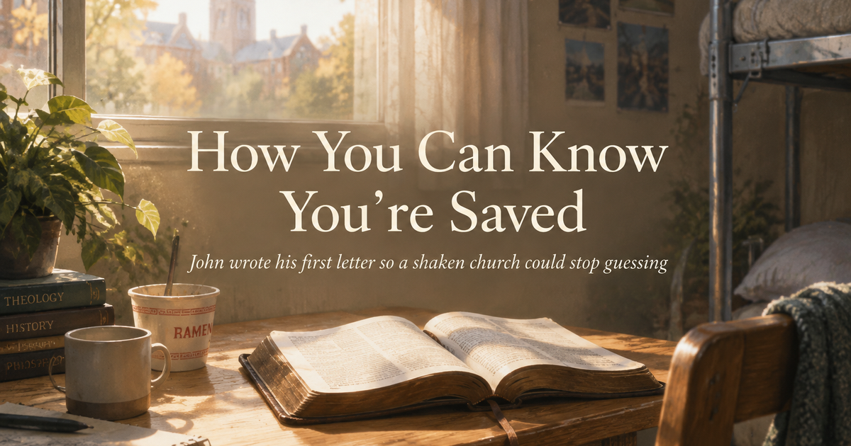 How You Can Know You're Saved