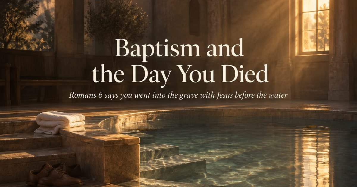 Baptism and the Day You Died