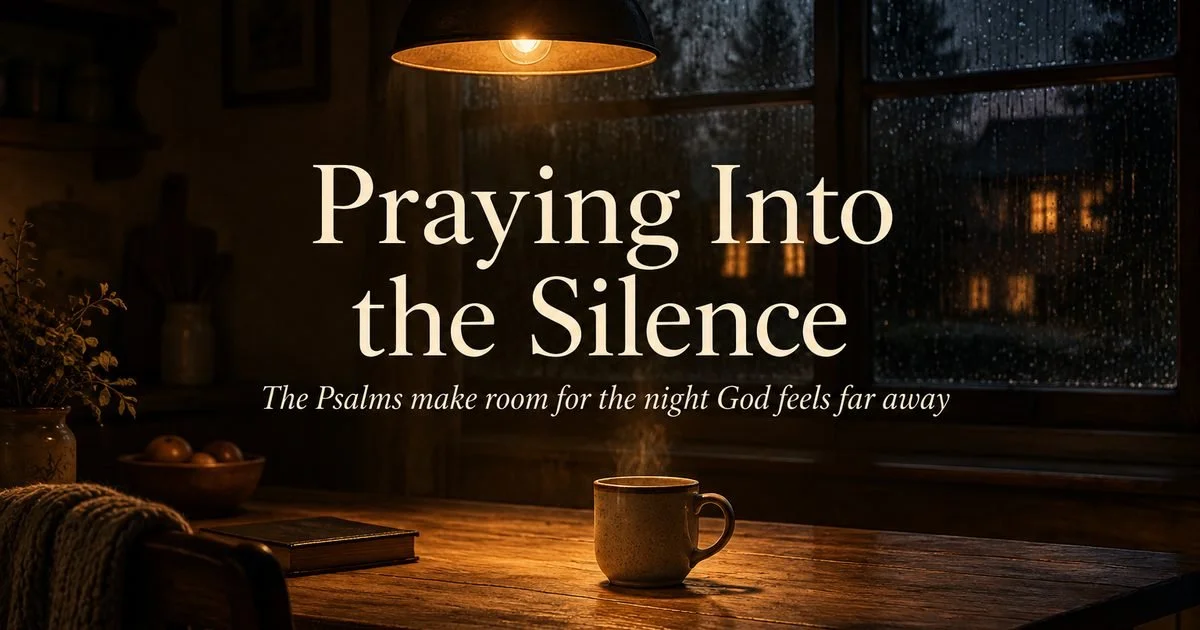 Praying Into the Silence