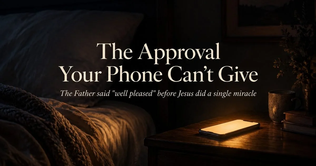 The Approval Your Phone Can't Give