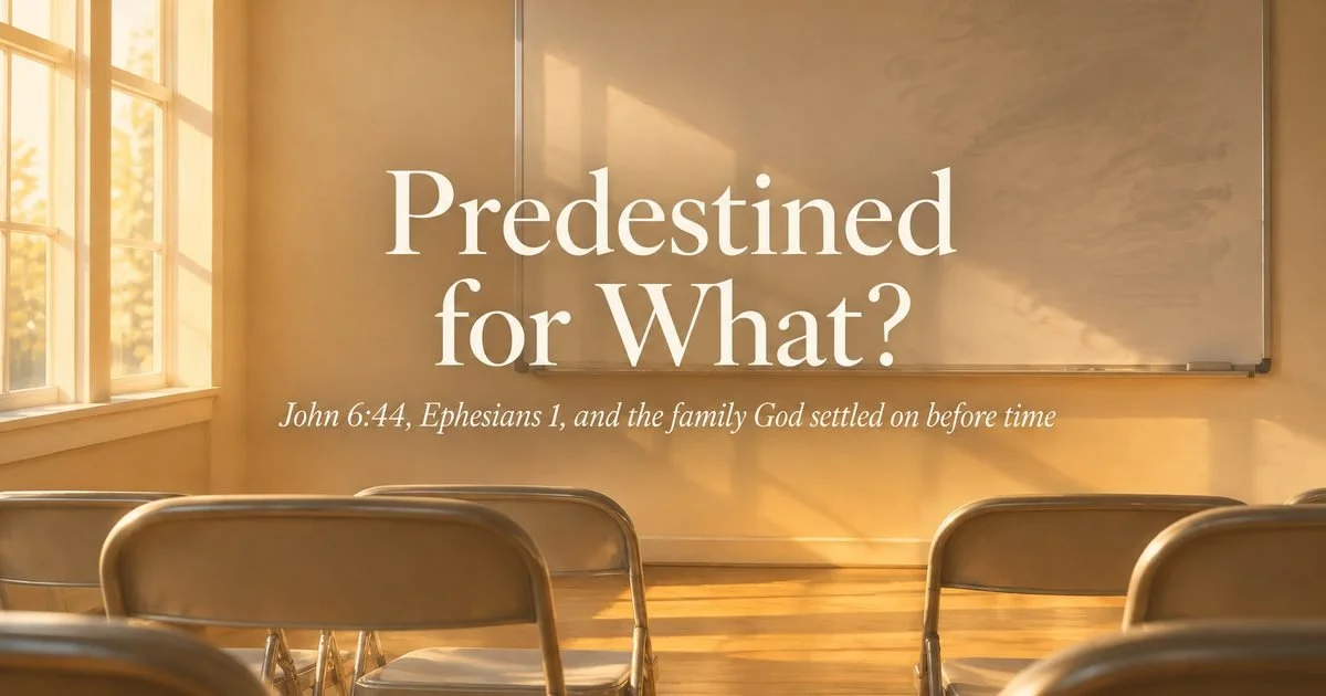 Predestined for What?