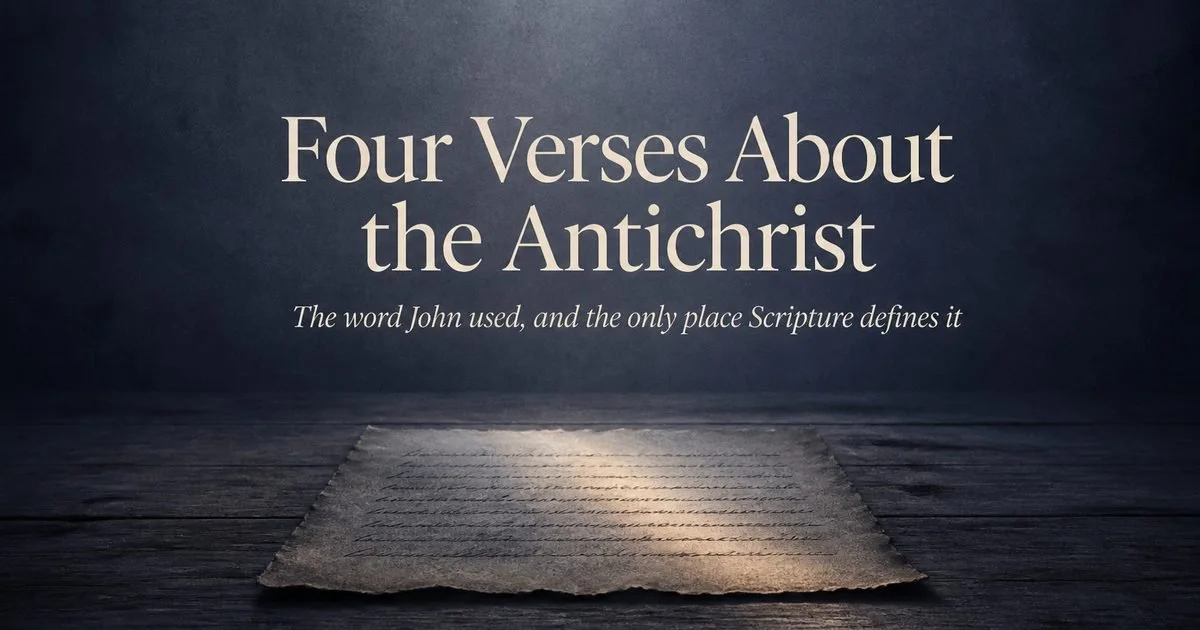 Four Verses About the Antichrist