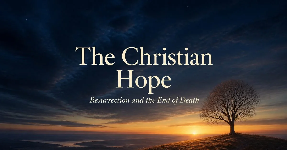 The Christian Hope: Resurrection and the End of Death