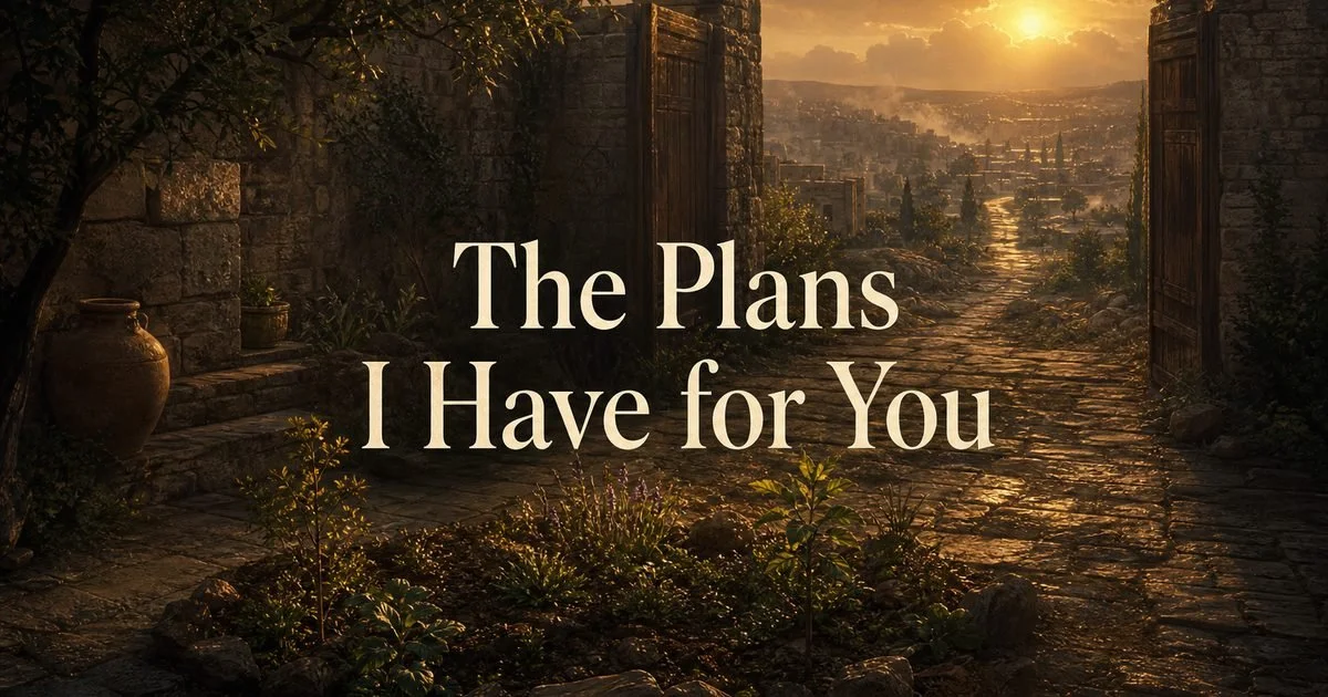 The Plans I Have for You