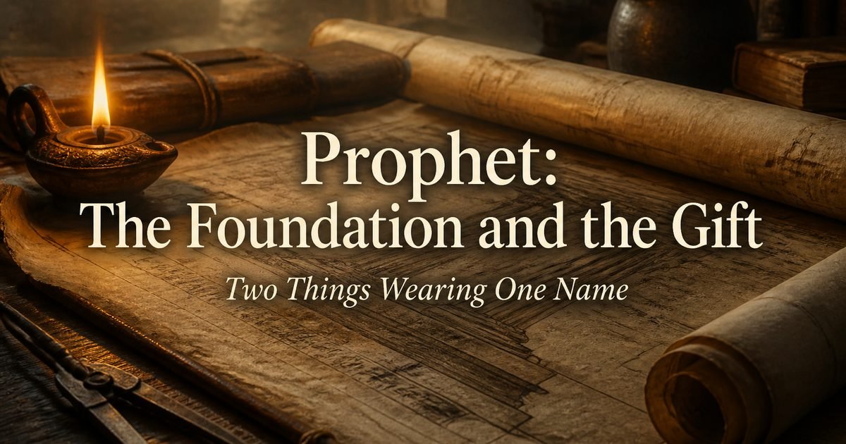 Prophet: The Foundation and the Gift
