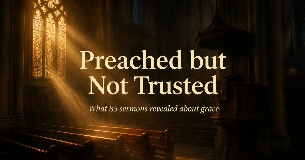 Preached but Not Trusted