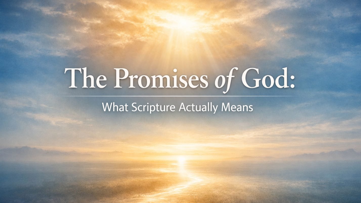 The Promises of God: What Scripture Actually Means