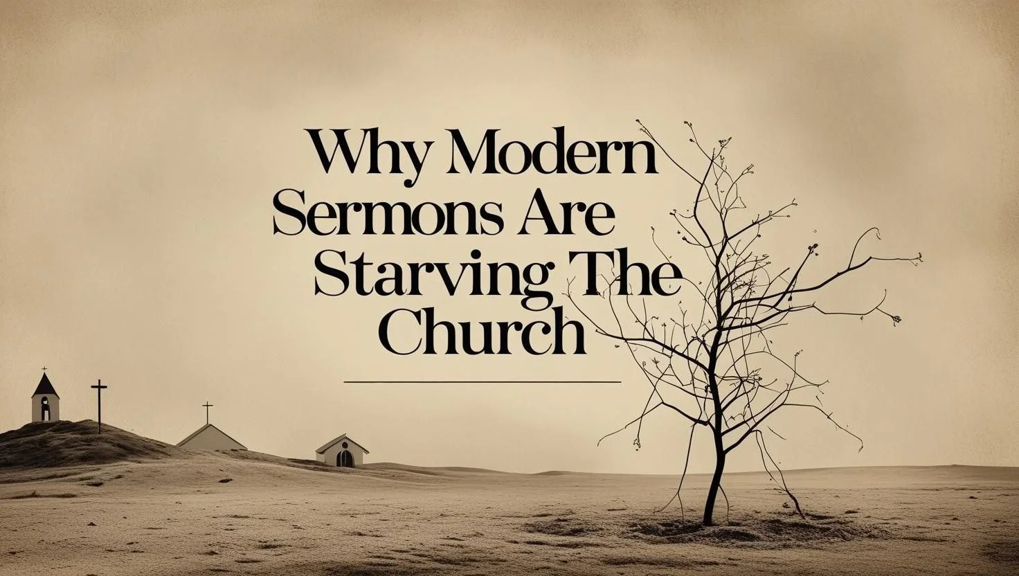 Why Modern Sermons Are Starving the Church
