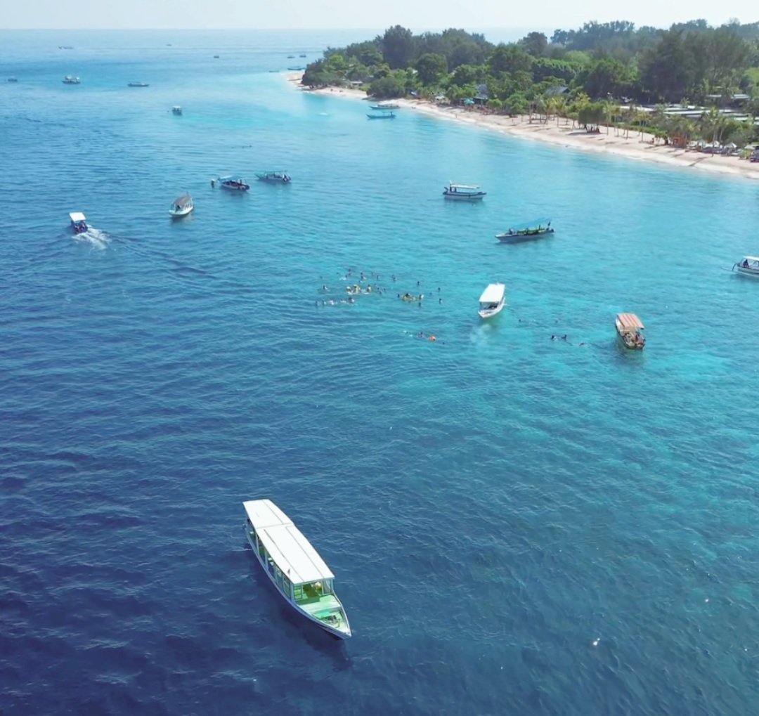 Gili Air Island in Lombok, Indonesia